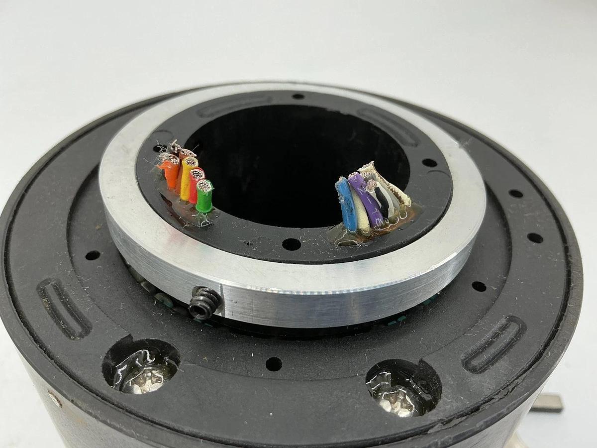 Used MOOG AC4598-12 Slip Ring 12-Circuit 250RPM 10A 600VAC AC4598