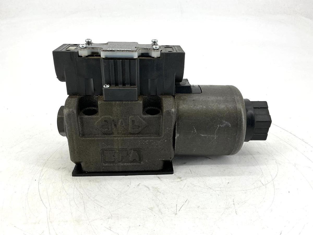 Used Nachi SS-G03-A3Z-FR-E115-E22 Ser SS Directional Valve 5000PSI 3Pos 115VAC