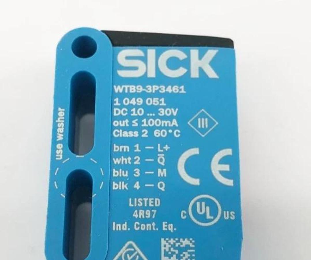New Sick WTB9-3P3461 Photoelectric Sensor 10-30VDC 1049051