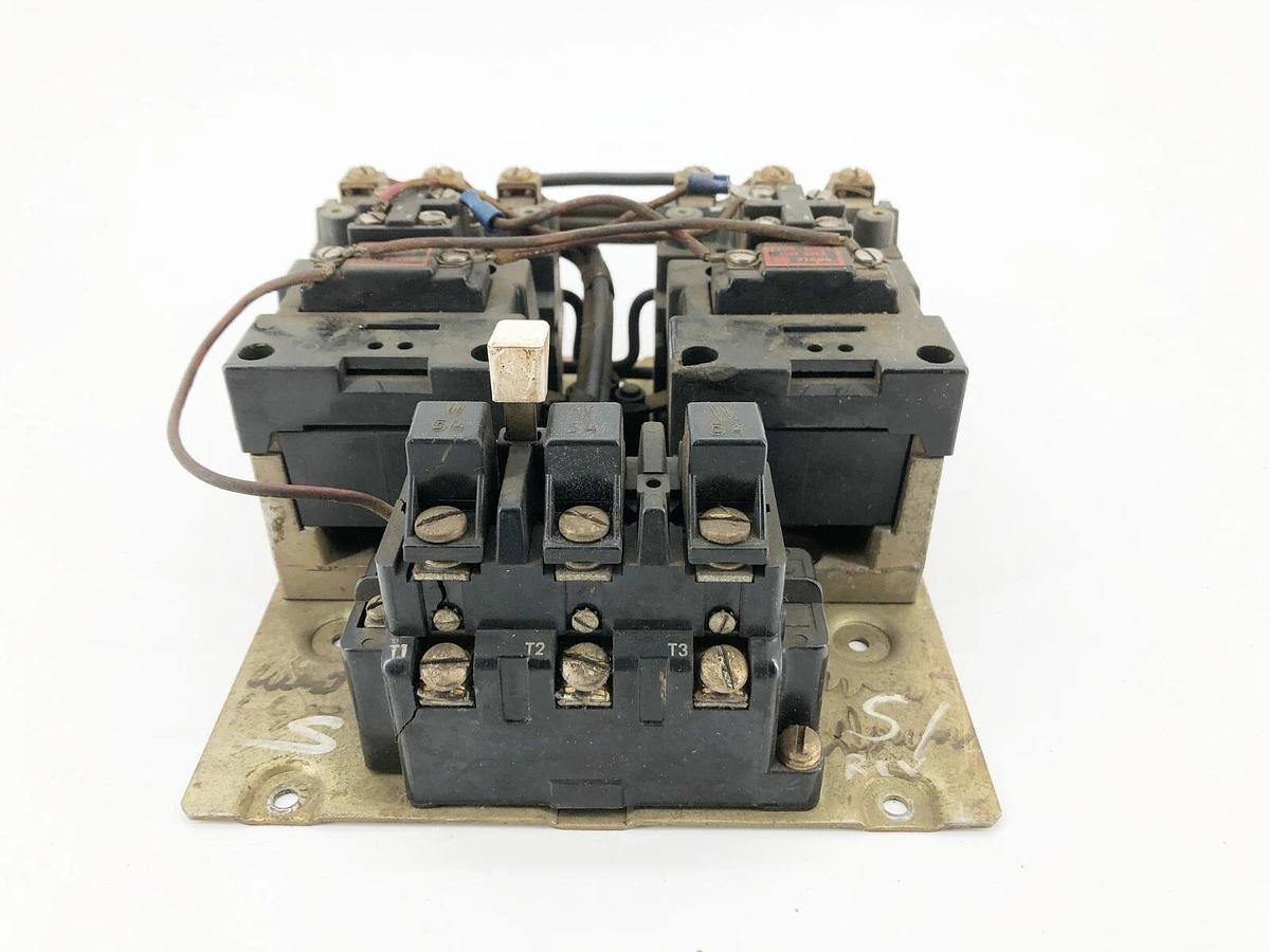Used Allen Bradley 705BAA Ser. K Starter Assembly 71A86 Coils 120/60 110/50