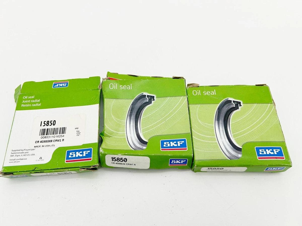 New Lot of 3 SKF 15850 Oil Seal