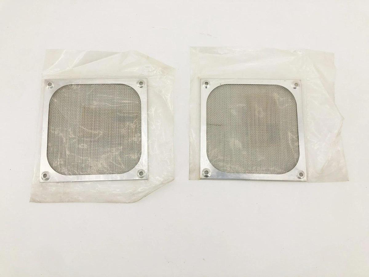 Lot of 2 New Dayton 4YD78A Compact Axial Fan Guards Aluminum Mesh