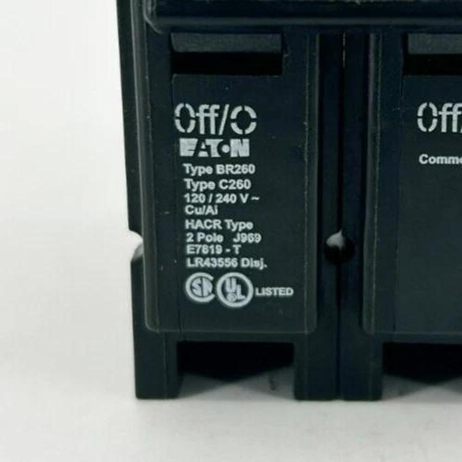 New Eaton BR260 Circuit Breaker 60A 120/240V 2 Pole