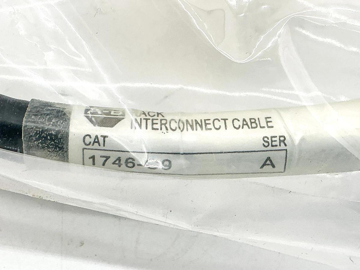 New Allen Bradley 1746-C9 SLC Rack Interconnect Cable Ser.A
