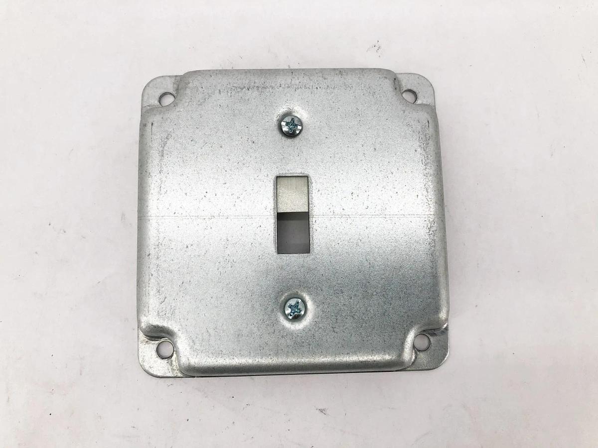 Lot of 12 New Steel City RS9 Square Toggle Switch Covers 4" Raised 1/2" - No Box