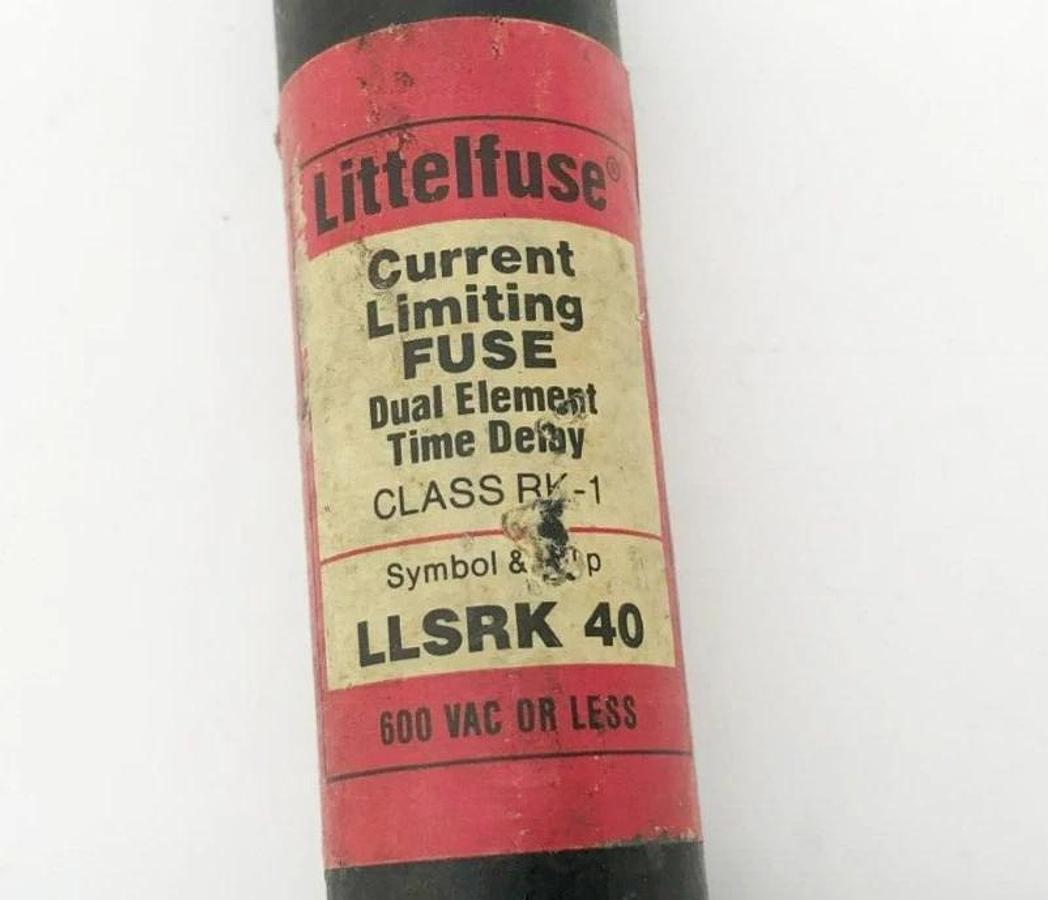 New Littelfuse LLSRK40 Dual Element Time Delay Fuse 40A 600V Class RK1