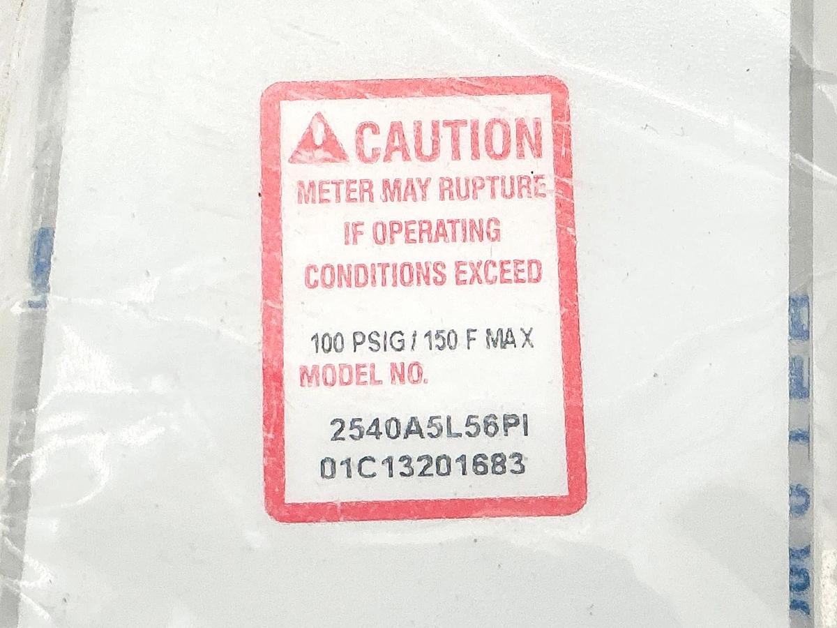 New Brooks Instruments 2540A5L56PI Flow Meter 0.4-5GPM 100PSIG