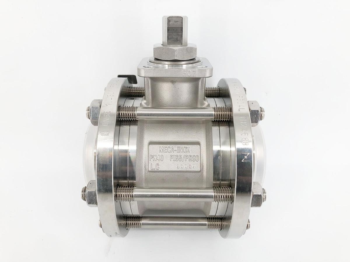 New Meca-Inox PN40 PI65/PR80 Valve 3" Stainless DN65 TH24583 - No Box