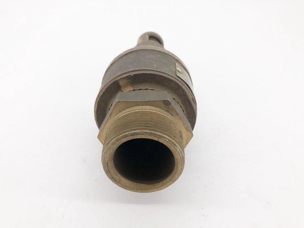 New Consolidated Type 1545 Safety Valve 1-1/2" Set Pressure 30lb Bronze - No Box