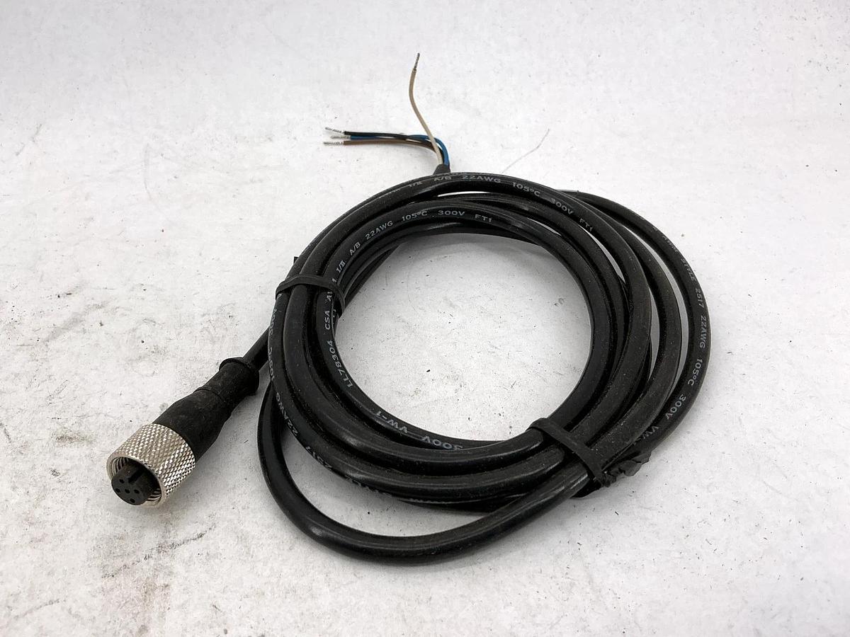 Lot of 2 New Banner Engineering MQDC-406 Cable Cordset 4-Wire Female 45136