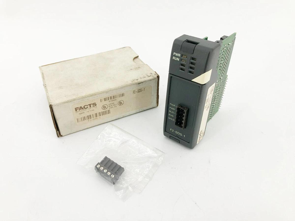 New Facts Engineering F2-SDS-1 Terminal Clock DL205 Slave 5-Pin Port