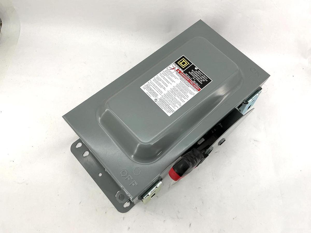 New Square D HU362AWK Ser F6 Heavy Duty Safety Switch 3P 60A 600V