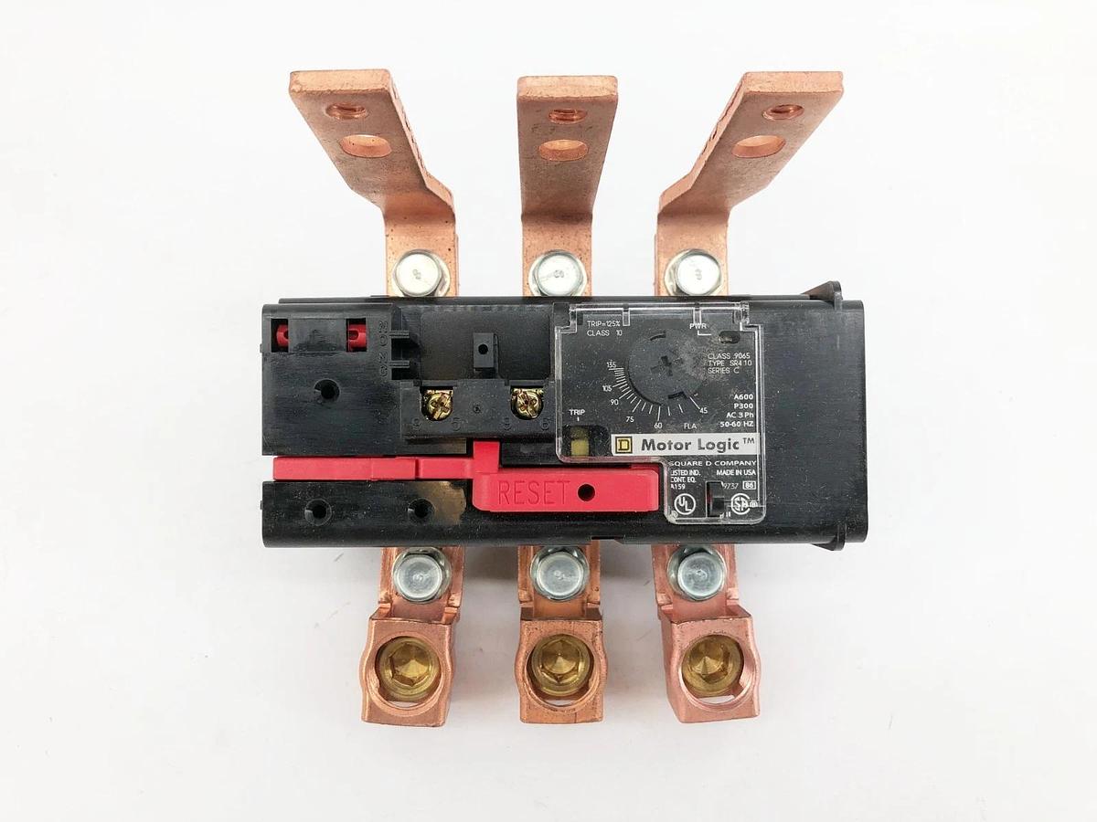 New Square D 9065SR410 MotorLogic Overload Relay Size 4 Type S 45-135A Ser. C