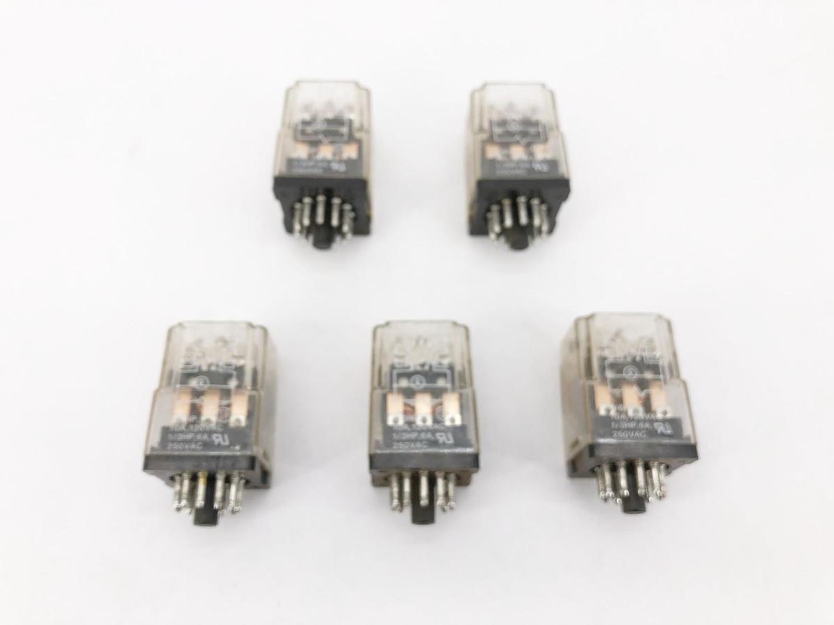 Used Lot of 5 Potter & Brumfield KRPA-14AN-120 Relays 120V 11-Pin