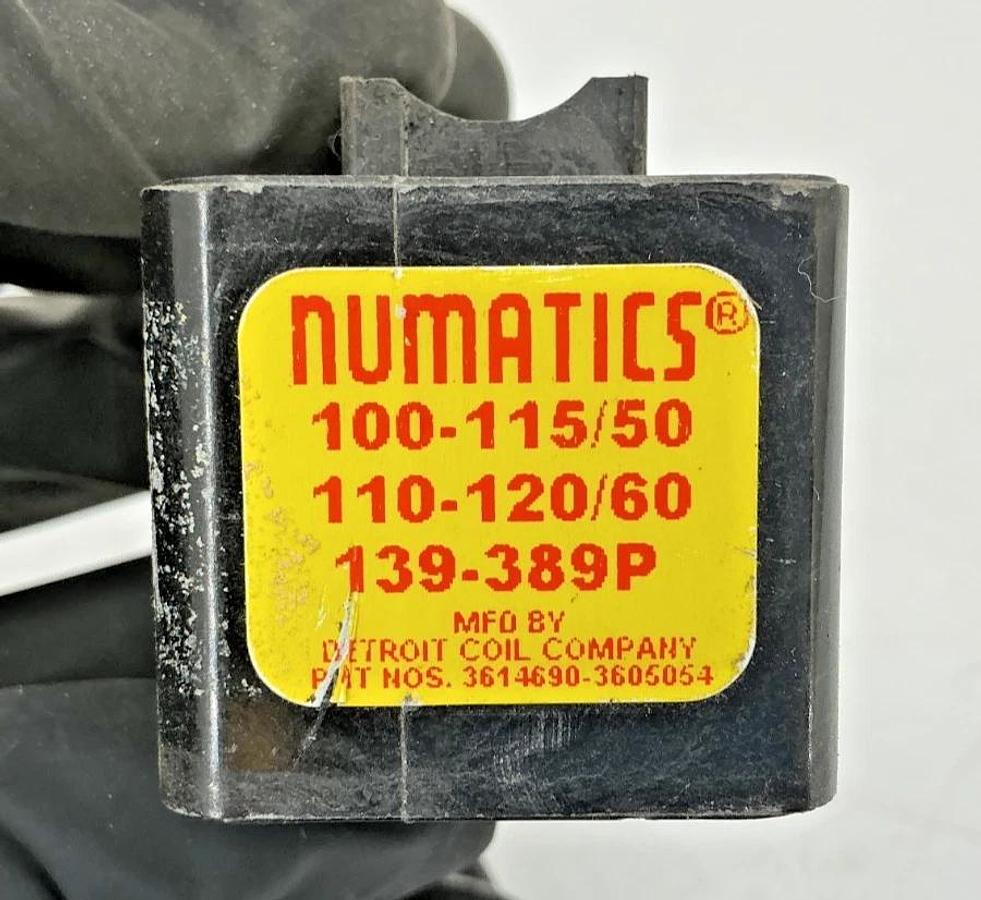 New Numatics 139-389P Coil 2-Wire 100/115/50 110-120/60 110/120V 50/60HZ -No Box