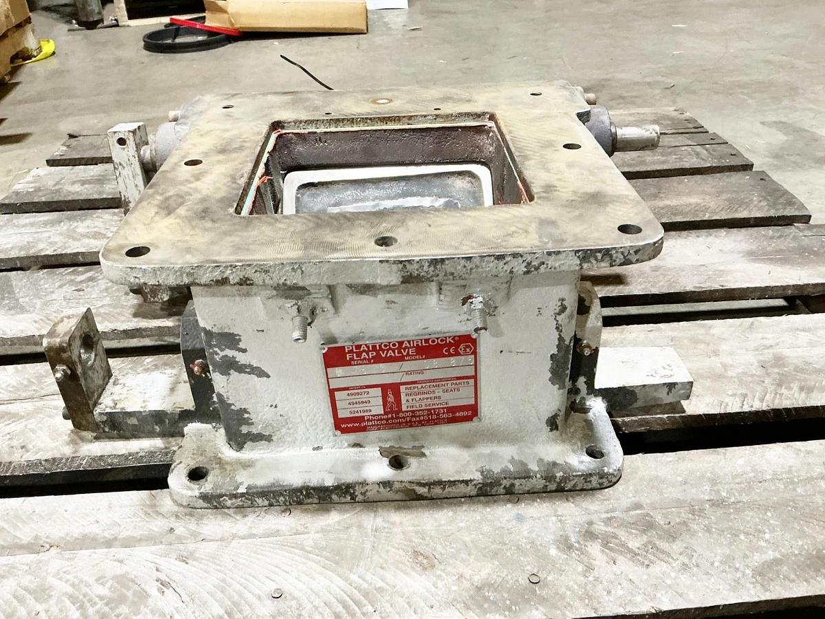 Used Plattco S8-875 Airlock Flap Valve