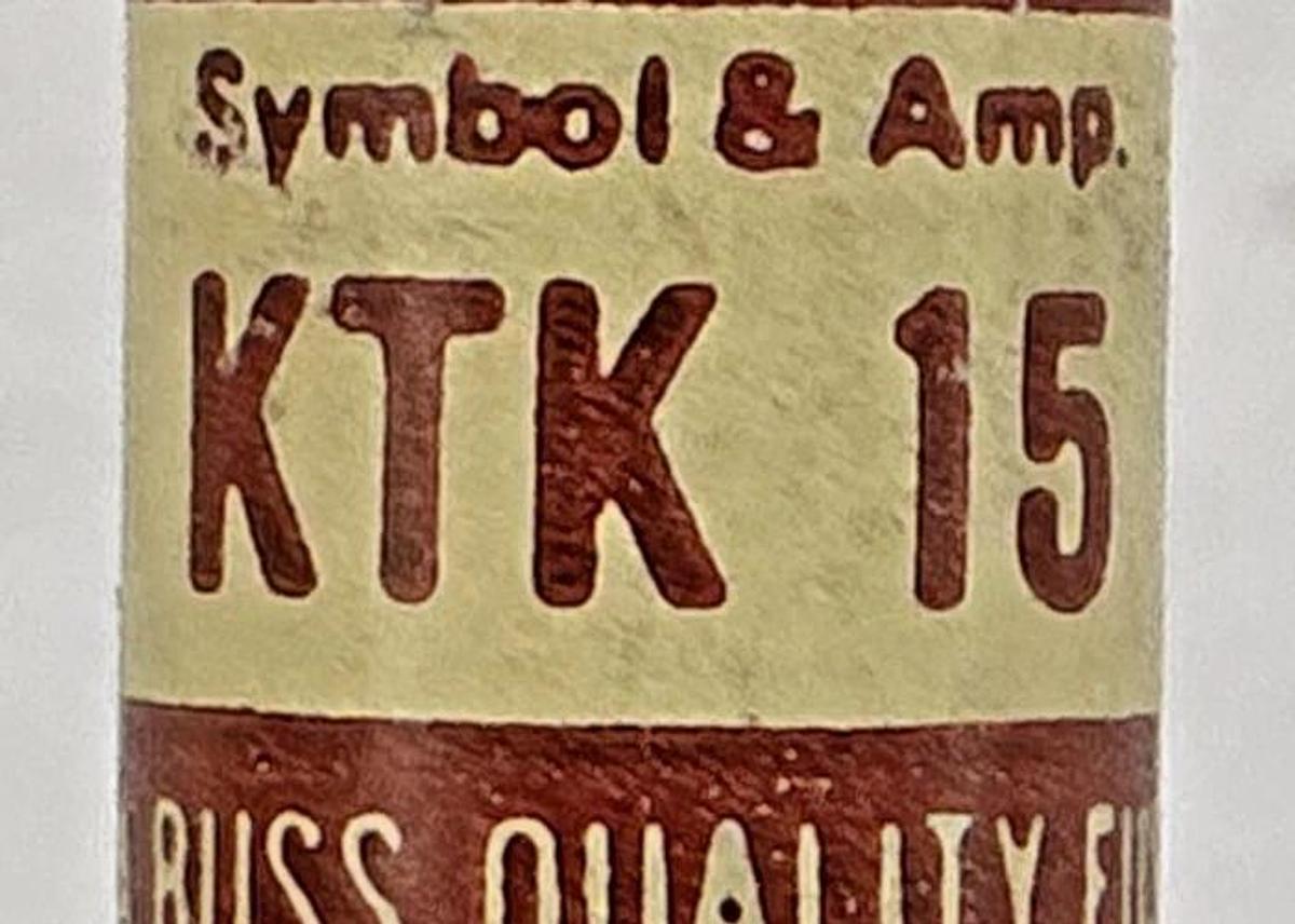 Lot of 4 New Bussmann KTK-15 Limitron Fast-Acting Fuse 15A 600V
