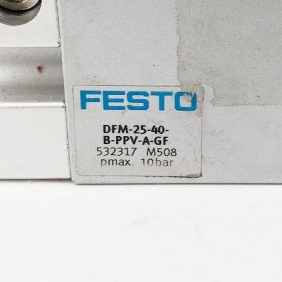 Used Festo DFM-25-40-B-PPV-A-GF Guided Drive 532317