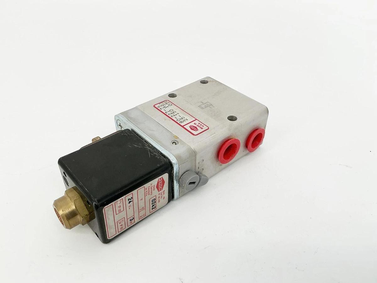 New Herion 80-227-75 Solenoid Valve 150PSIG 24V 3W - No Box