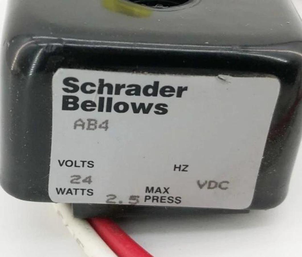 New Schrader Bellows AB4 Coil 24VDC 2.5W - No Box