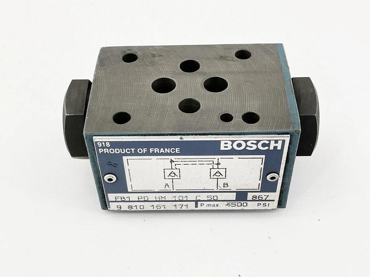New Bosch FB1-PD-HM-101-C-50-9-810-161-171 Flow Control Valve 4500PSI - No Box