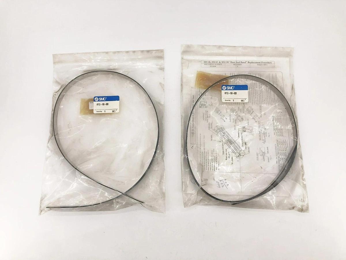 Lot of 2 New SMC MY32-16B-600 Dust Seal Band Kits 32 Bore