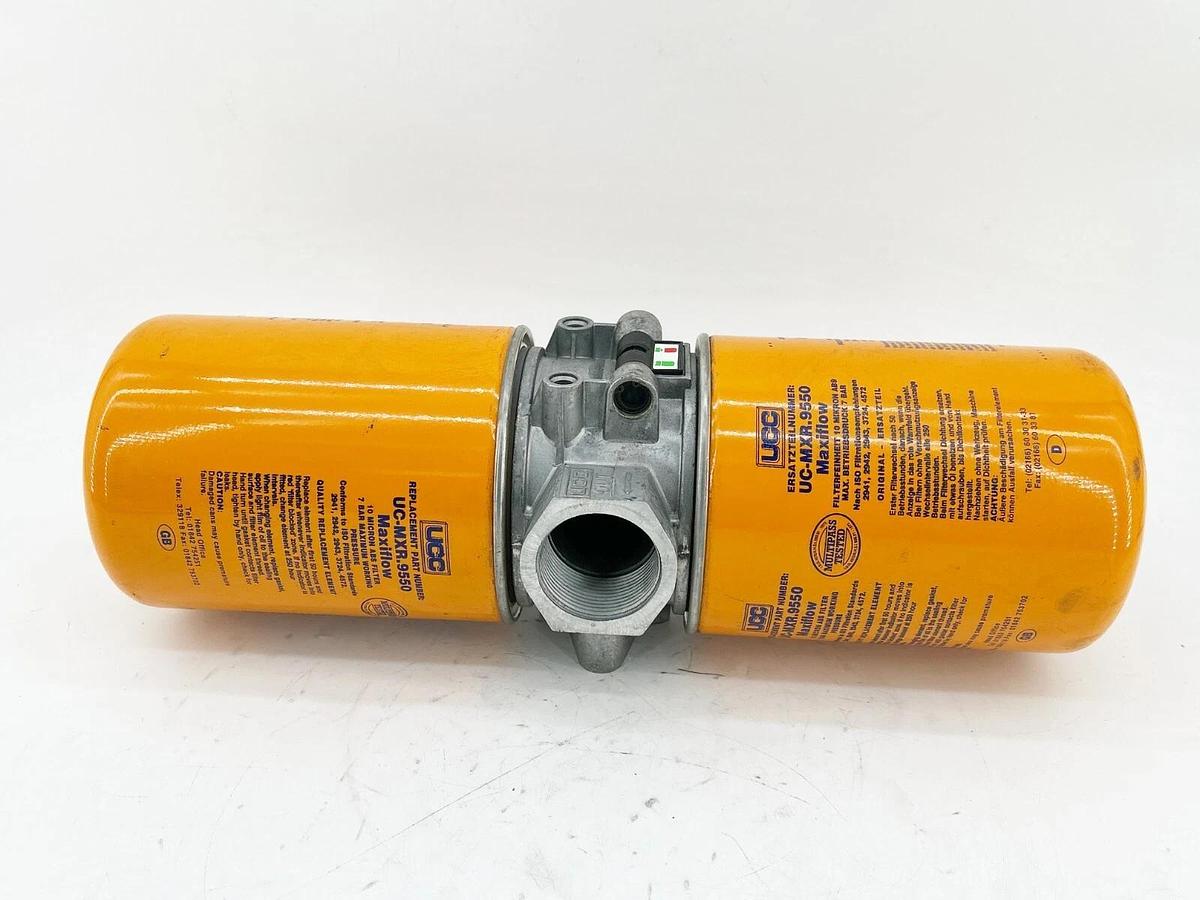 New UCC UC-MXR-9550 Dual Filter 10 Micron 7 Bar MXA.7551.424