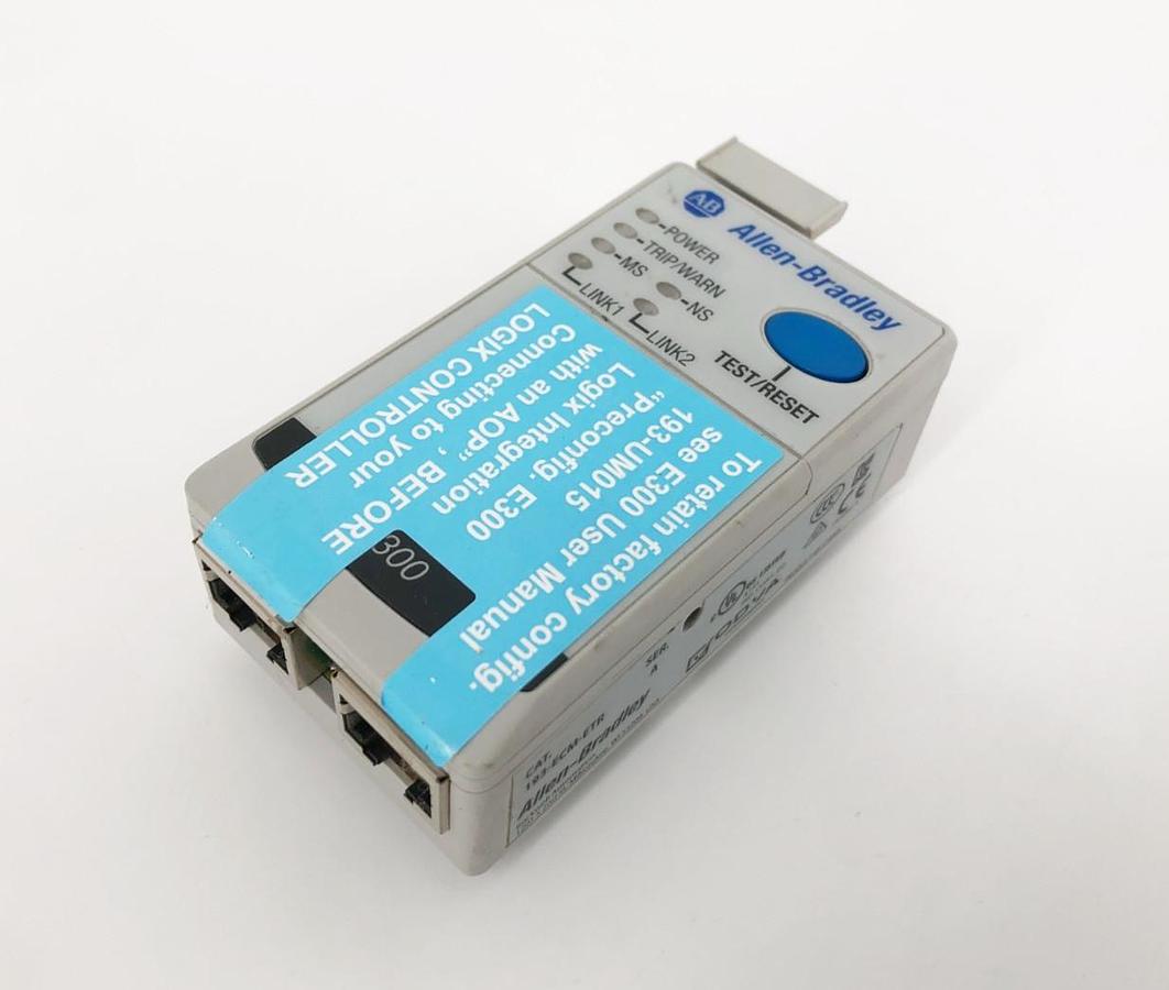 New Allen Bradley 193-ECM-ETR Ser. A EtherNet/IP Communication Module - No Box
