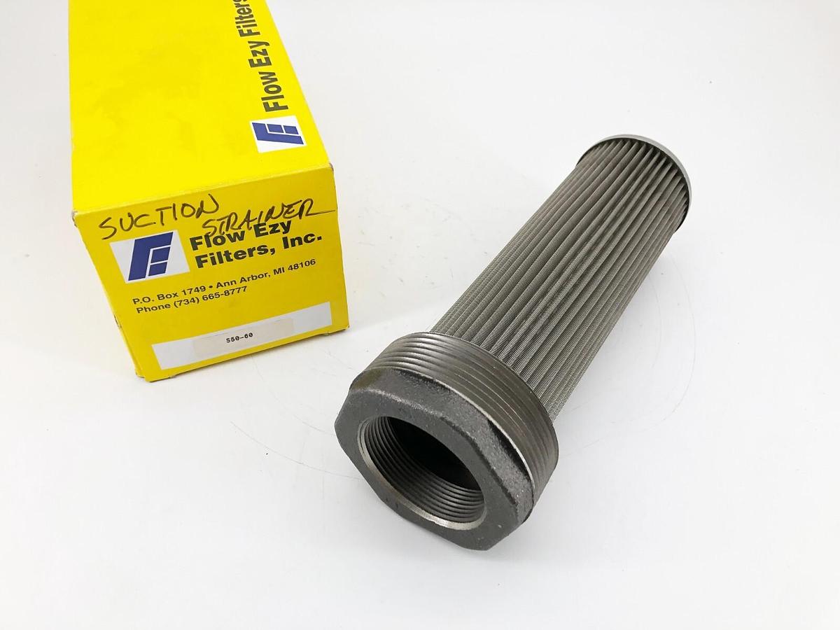 New Ezy Flow Filters S50-60 Strainer 60 Mesh 3 X 2 Port NPT