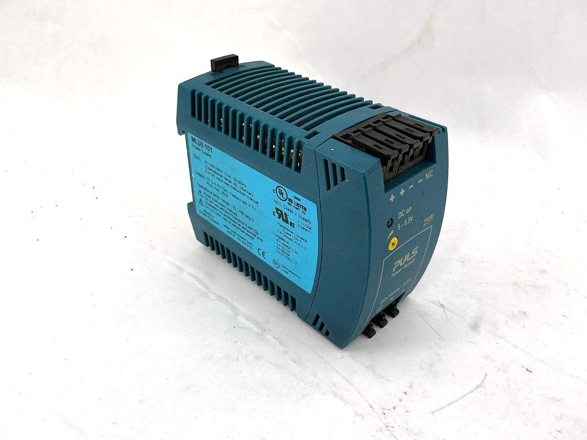 Used PULS ML50.101 Power Supply 25W IN 5-5.5VDC OUT 0.5A 100-240VAC