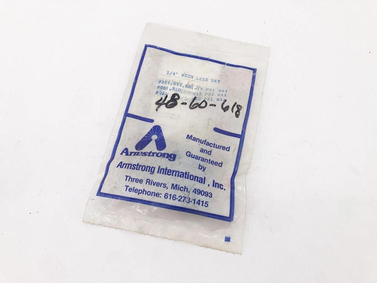 New Armstrong 1/4" MECH LESS BKT Repair Kit #211 811 881 861 310 981 20psi Max