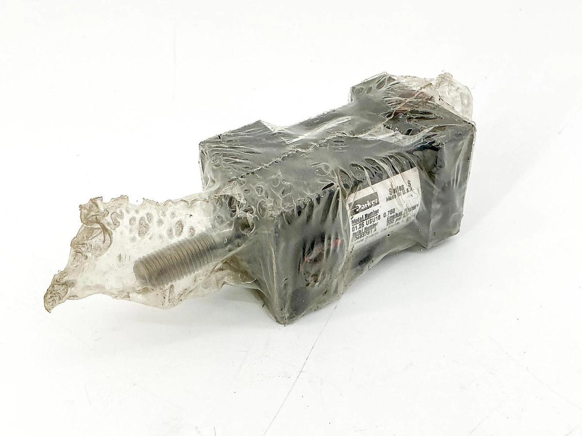 New Parker 01.25USU16-0.750 Pneumatic Cylinder 200PSI 1.25" Bore .750" Stroke