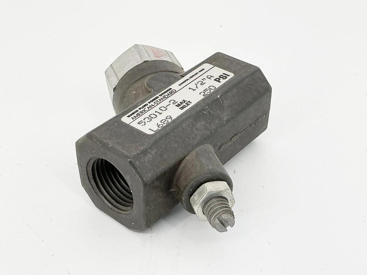 New American Standard 53010-2 Flow Control Valve 250PSI 1/2" - No Box