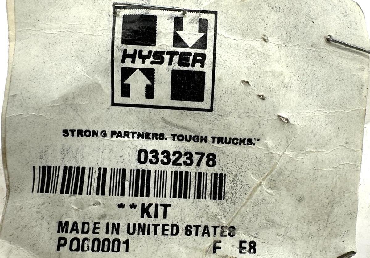 Lot of 2 New Hyster 0332378 KIT Forklift Latch Kit 332378 - No Box