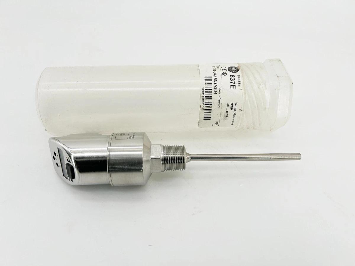 New Allen Bradley 837E-DA1BN2A2D4 Temperature Switch 2PNP