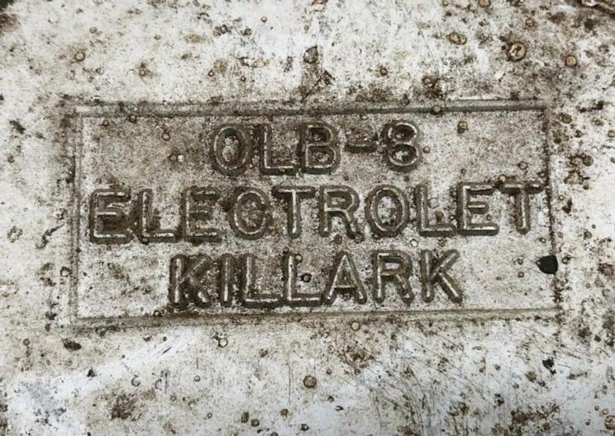Used Killark OLB-8 Aluminum Conduit Body With Cover 3" LB-Type