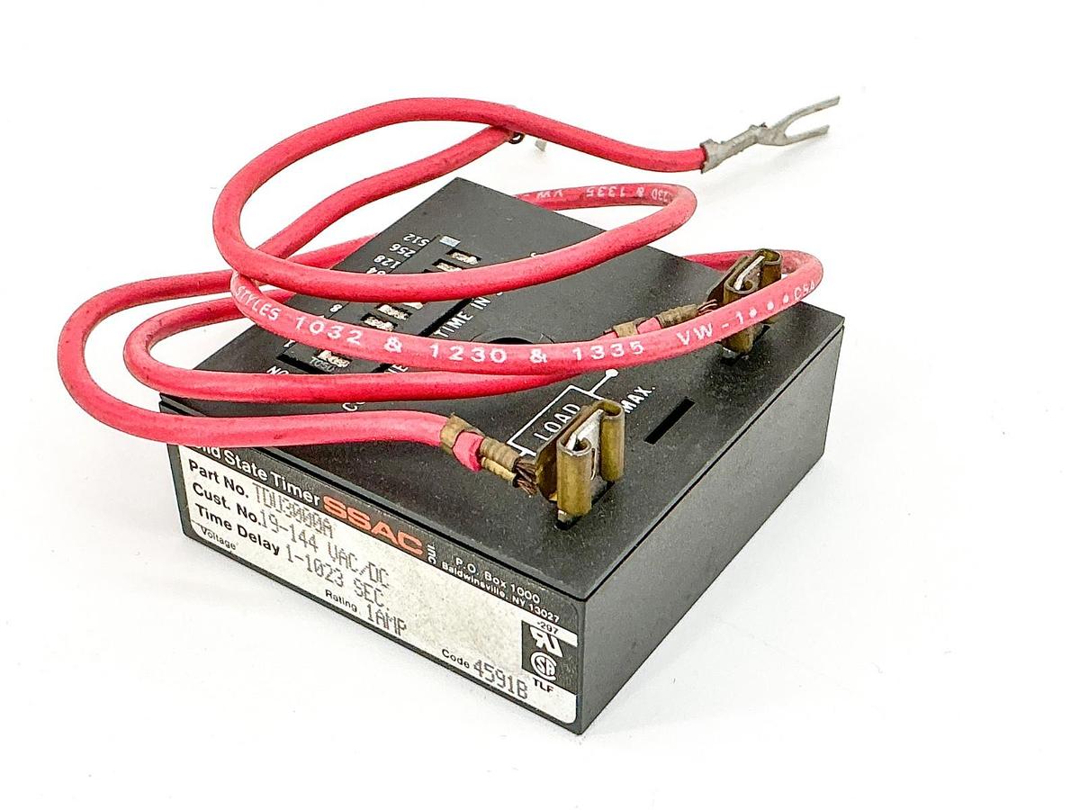 EW SSAC TDU3000A Solid State Timer 1-1023Sec Delay 1A - No Box