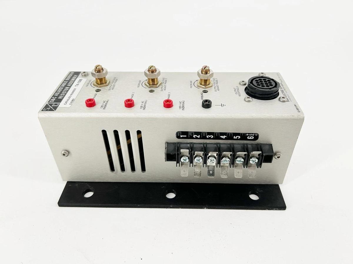 New S&C Electric TA-1335 Adjustable Burden Resistor Assembly 120VAC 3PH - No Box