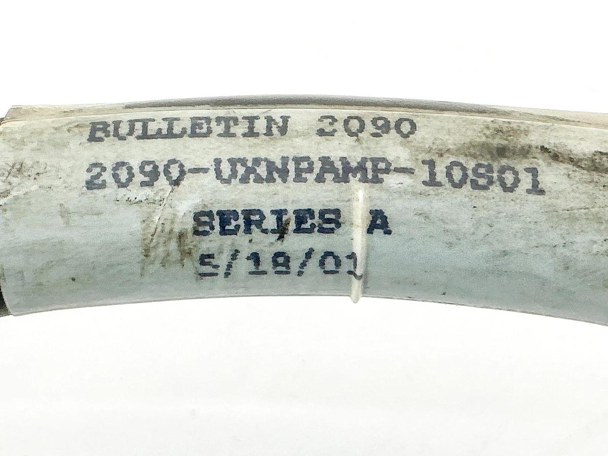 Used Allen Bradley 2090-UXNPAMP-10S01 4 Pin 4 Wire Plug Connector 3'