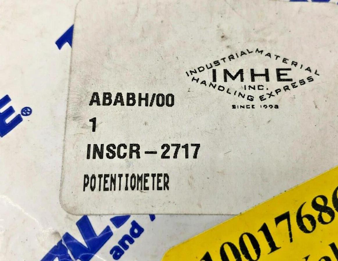 New Intrupa INSCR-2717 Potentiometer
