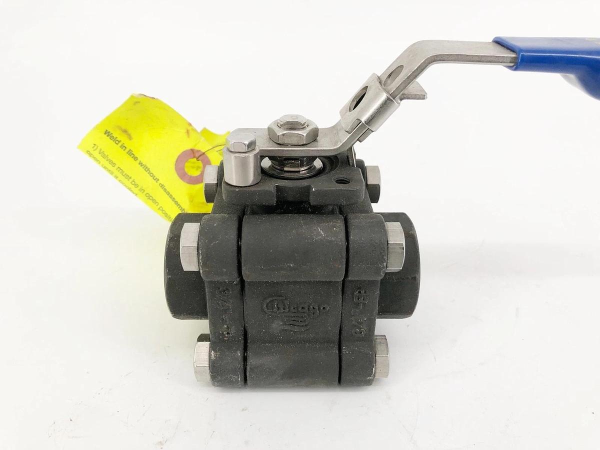 New Chicago Valves 794466XGGSW006 Ball Valve 3/4" WCB - No Box