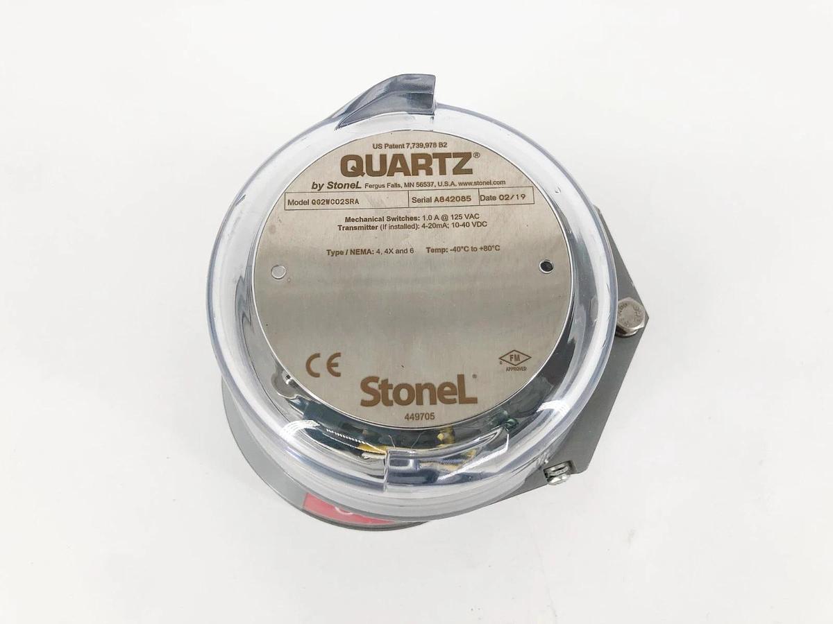New Stonel QG2WC02SRA Limit Switch 1A 125VAC 4-20mA 10-40VDC - No Box