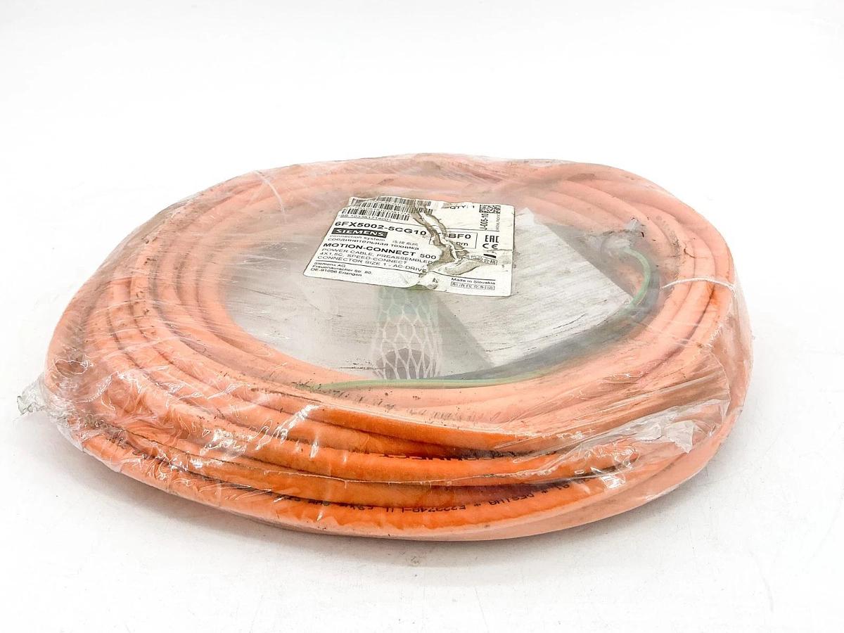New Siemens 6FX5002-5CG10-1BF0 Motion-Connect Power Cable 4X1.5C 15m