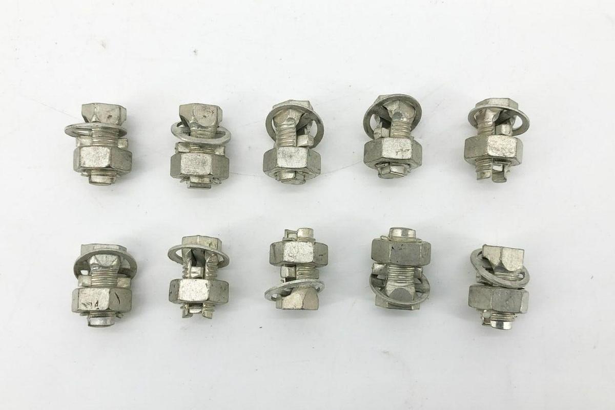 Lot of 10 New TPU SW-1 Split Bolt Connectors 16-10 STR