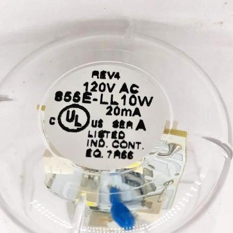 New Allen Bradley 855E-LL10W Ser. A White LED Lamp 120VAC - No Box