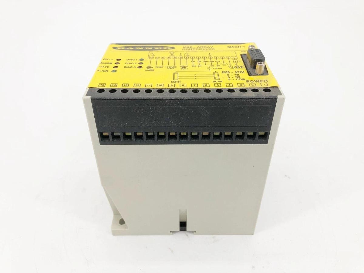 New Banner Engineering MACN-1 Mini-Array Controller 16-30VDC 47999