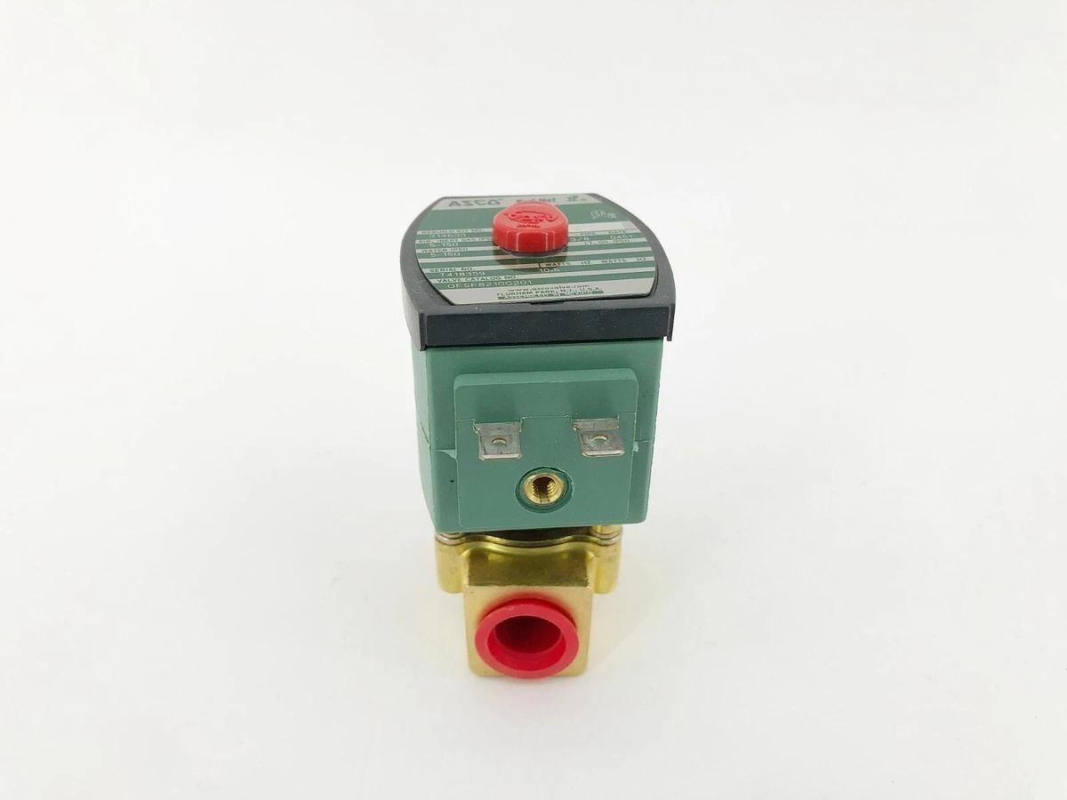 New Asco OFSF8210G201 24VDC Solenoid Valve 3/8" Pipe 5-150PSI
