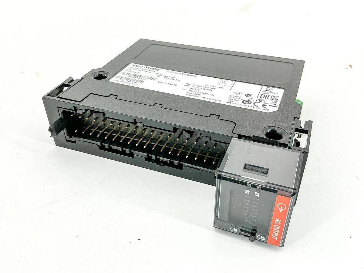 New Allen Bradley 1756-OA16I ControlLogix 16 Point D/O Module 24VDC Ser.A