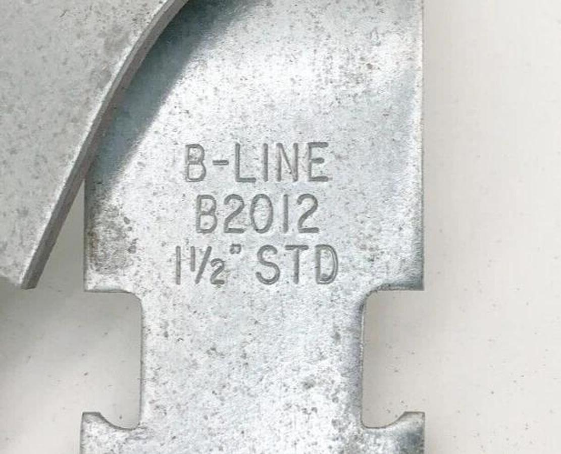 Lot of 28 New Cooper B-Line B2012PAZN 1-1/2" Rigid Conduit Clamps 1-7/8" OD