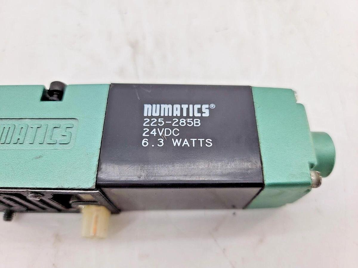 Used Numatics 081SA400M000061 Solenoid Valve 24VDC 150PSIG-AIR